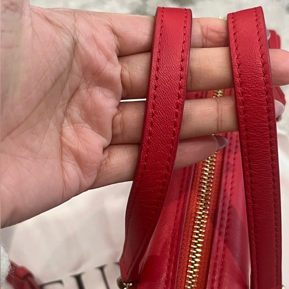 Authentic FURLA leather 2-way bag - Picture 9 of 15